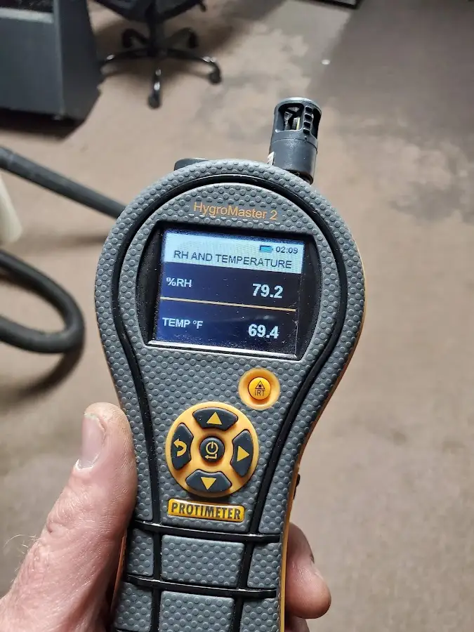 Moisture meter humidity assessment for Fire & Smoke Damage Restoration in Cohasset